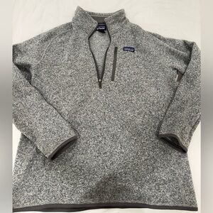 Patagonia Gray Men’s quarter zip